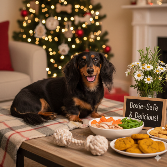 Keeping Your Doxie Safe: A Guide to Christmas Dangers (Plants & Food)
